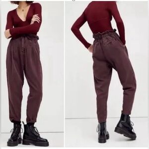 Worn once for 2 hrs free people margate pants